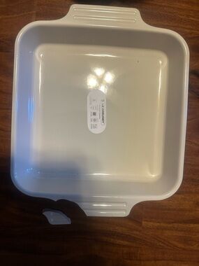 Le Creuset Cream Square Baker